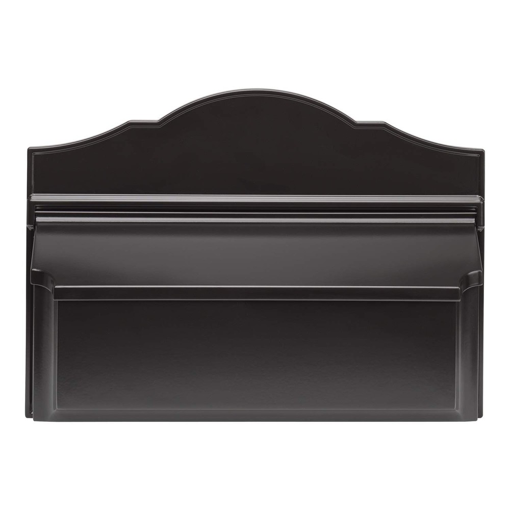 Colonial Wall Mailbox Black