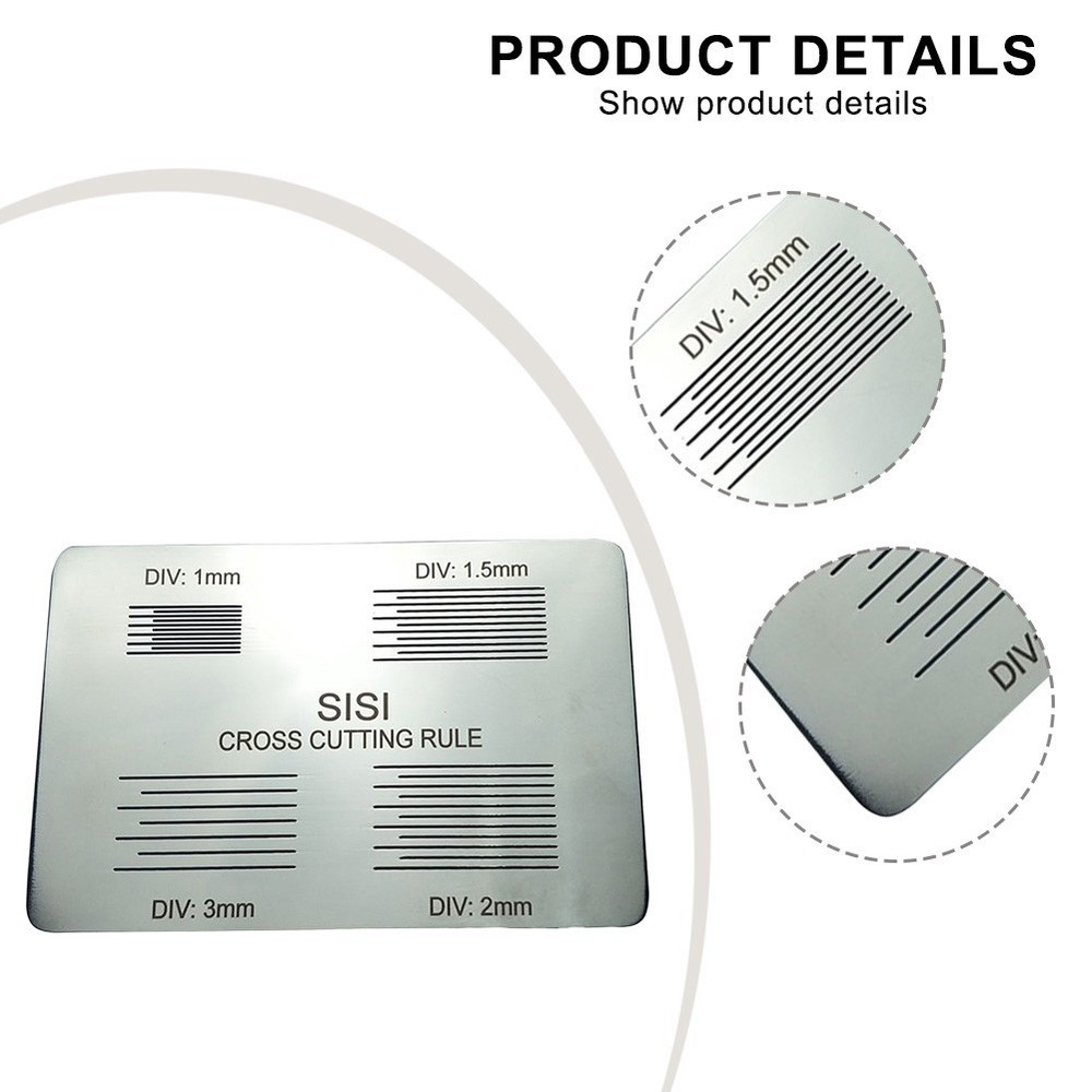 Stainless Steel 100 Grid Crossgrid Scratch Tester for Precise Coating Tests