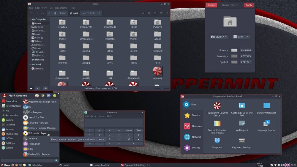 Peppermint OS Flagship 64-Bit (Debian Base) Fully Loaded Version Bootable DVD