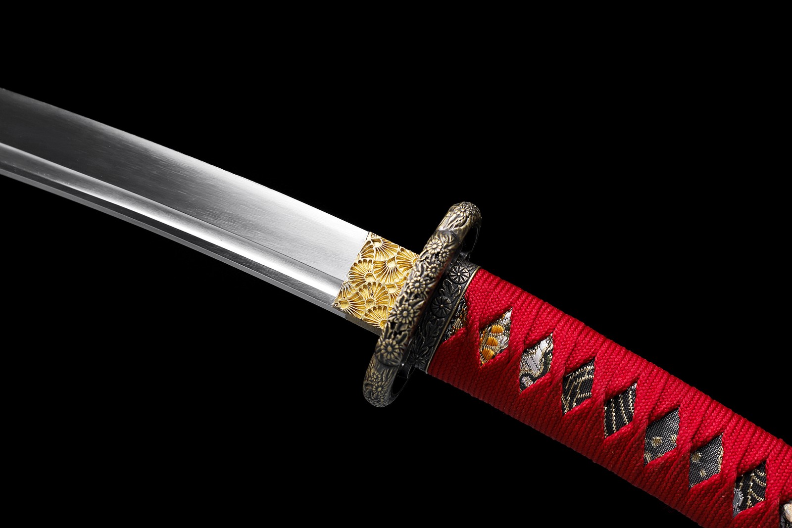 Japanese Samurai Katana Real Tachi Sword Full Tang T10 Steel Battle Ready Sharp