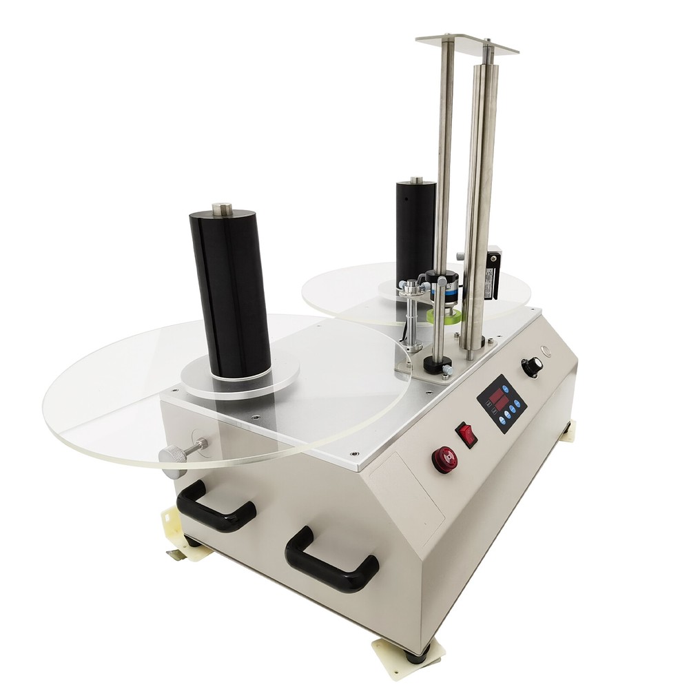 Adjustable Label Rewinder Machine Auto Counter 350 110V for PVC Label Processing