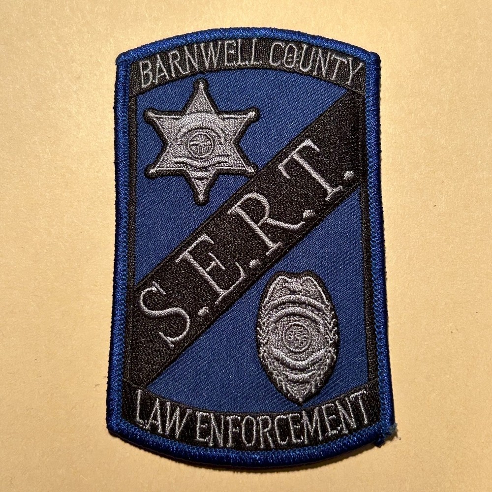 Barnwell County S.E.R.T. Law Enforcement patch