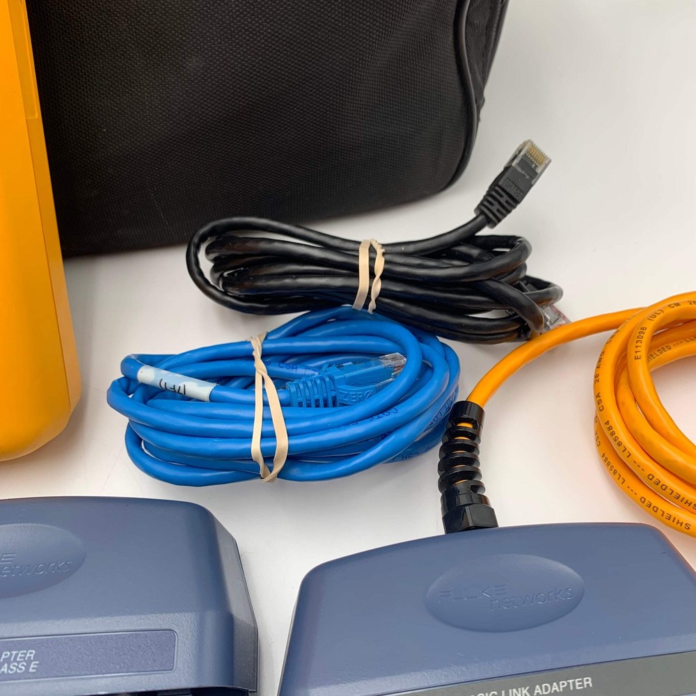 Fluke DSP-4000 Cable Analyzer & DSP-4000SR Smart Remote Bundle - Used *READ*