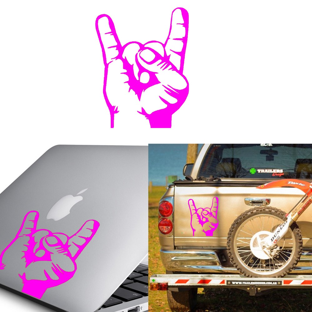 Viva The Rock Sticker Vinyl Cut Version v2