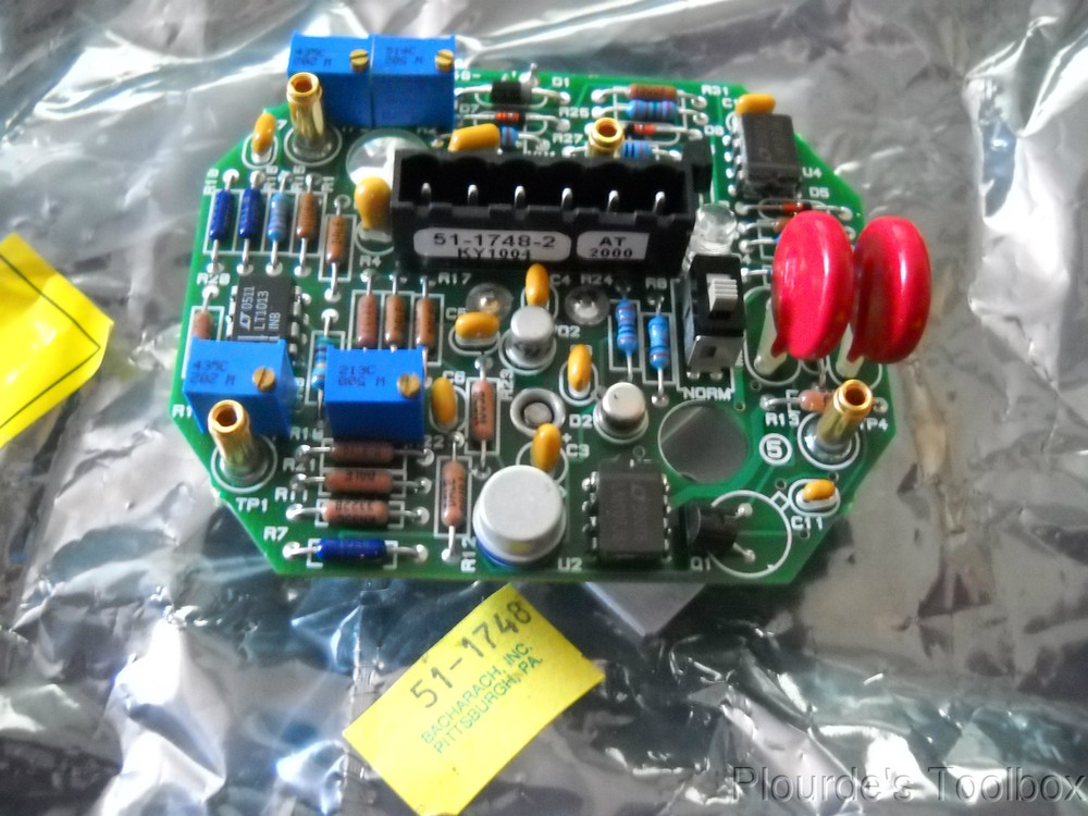 New Bacharach Sensor Board, 51-1748-01