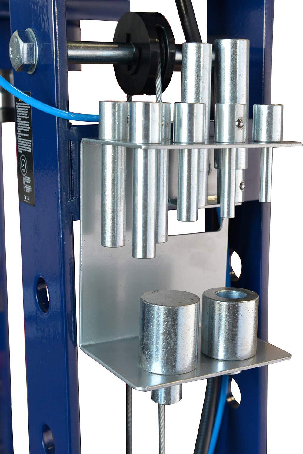 TCE 30Ton Speedy Dual Funciton Quick Pump Manual Shop Press with Hand,Foot Pedal