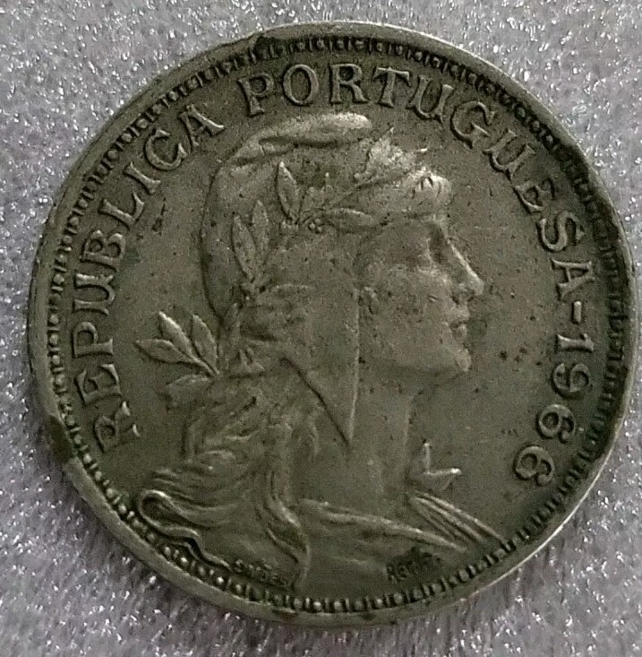 1966 PORTUGAL 50 CENTAVOS *C276