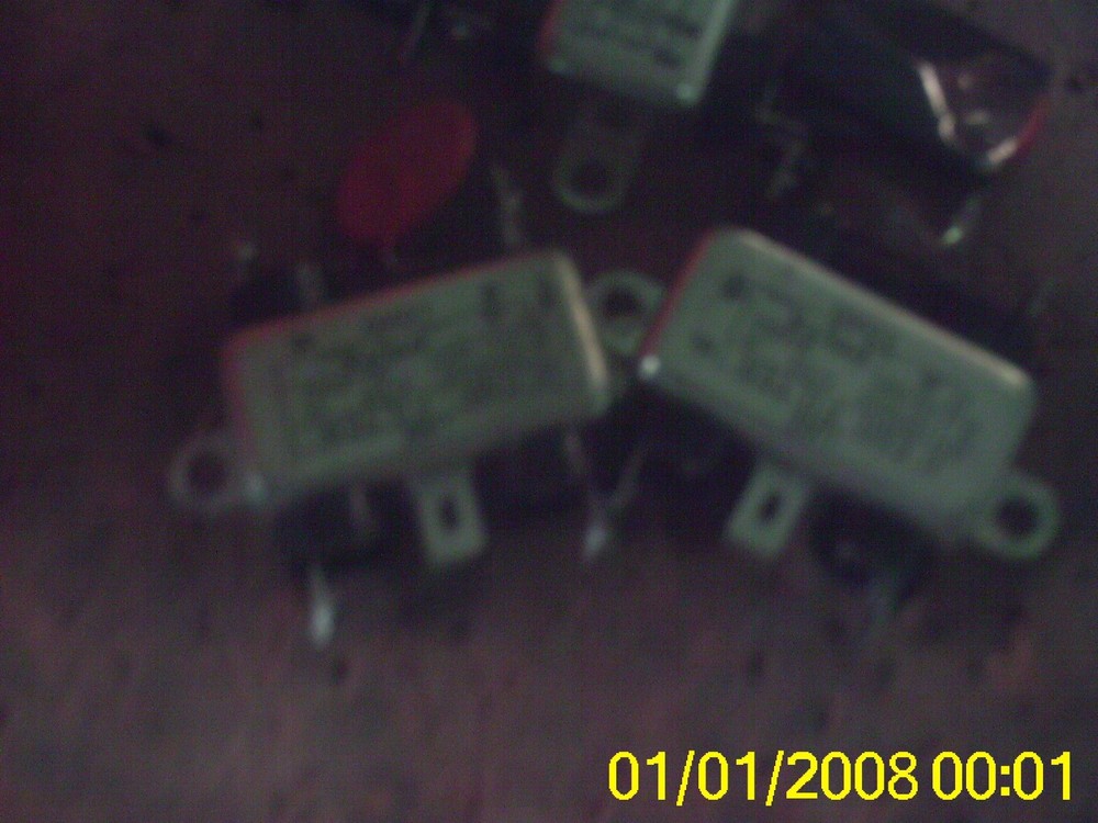 LOT 5 EMI LINE FILTER CAPACITOR 115 - 220 AC