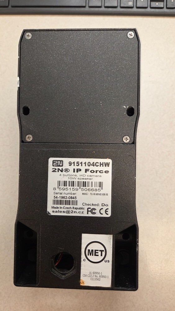 2N Helios IP Force IP69K Intercom 4 Buttons HD Camera 10W Speaker