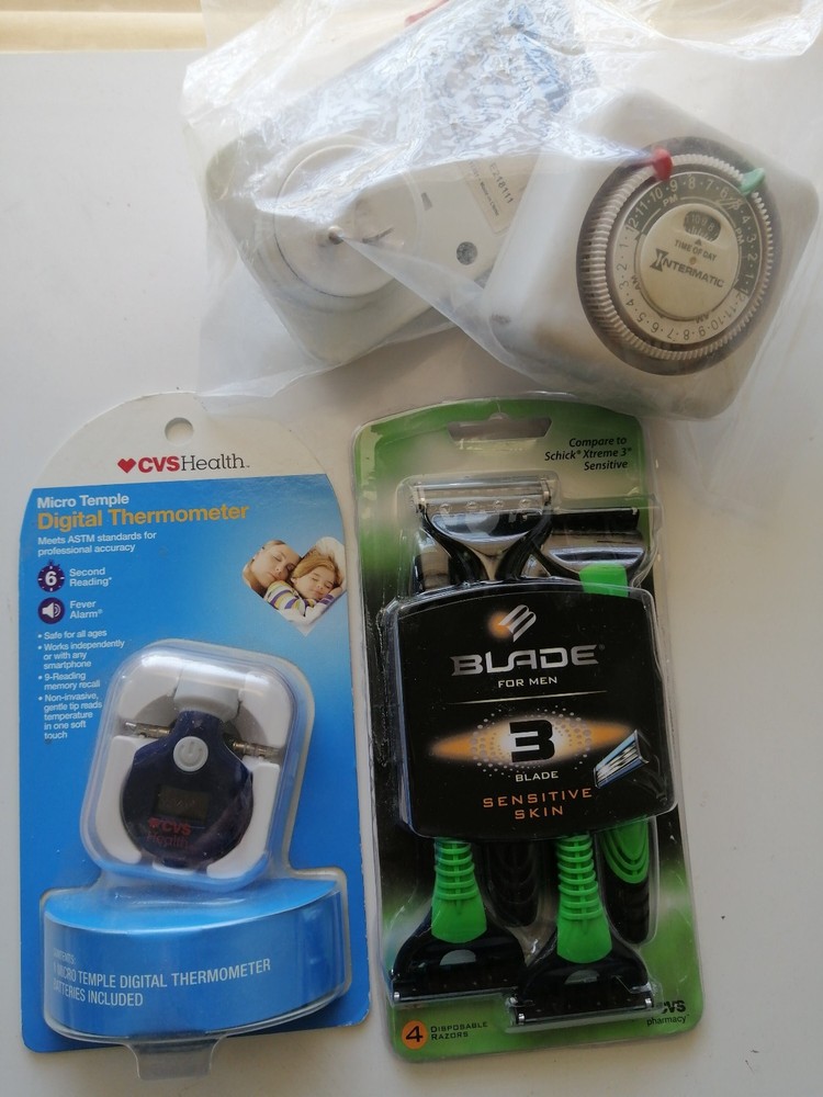 Lot 4 mix for home use items timing shaver