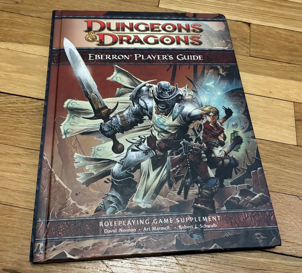 Dungeons & Dragons: Eberron Player's Guide HC 4e Original