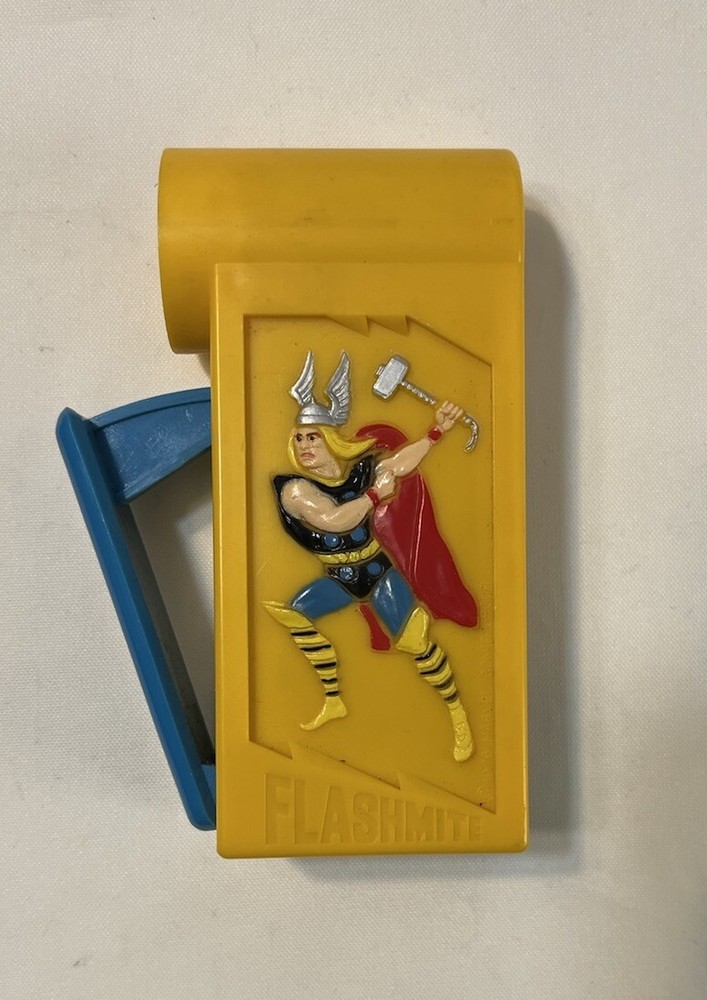 Vintage Thor FLASHMITE JANEX FLASHLIGHT 1976 Marvel Comics Group Parts