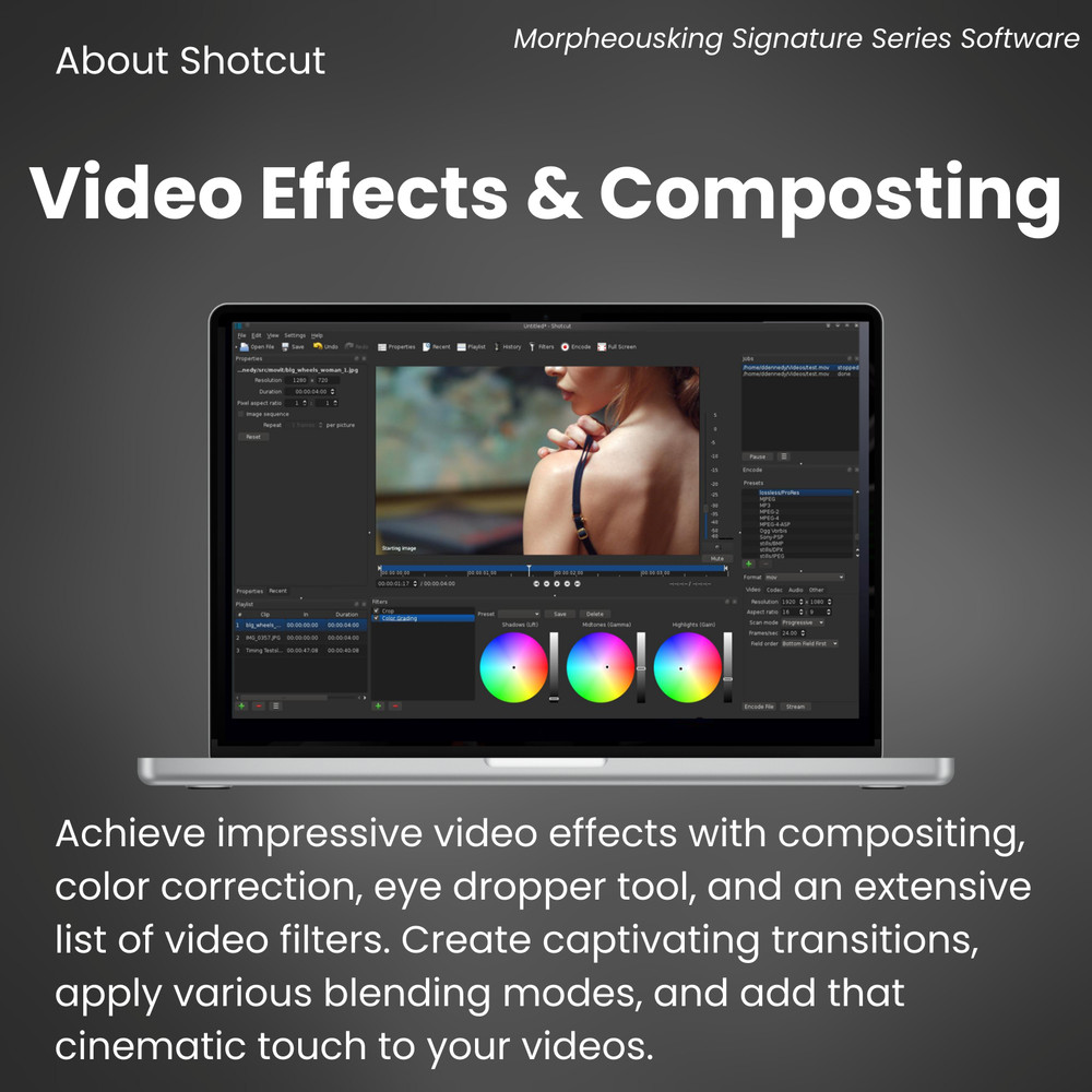 Shotcut PRO 2023 Video Editing Software Full Version DVD Lifetime for Windows