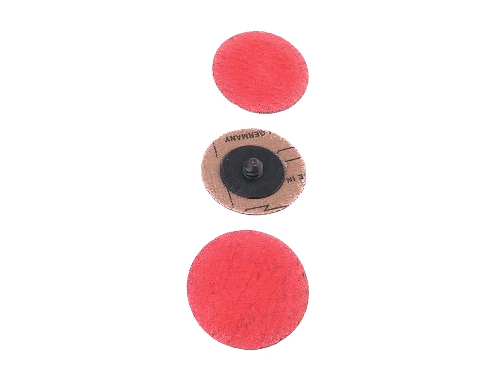 2" or 3" Quick Change Roll On Premium Ceramic Type R Sanding Discs