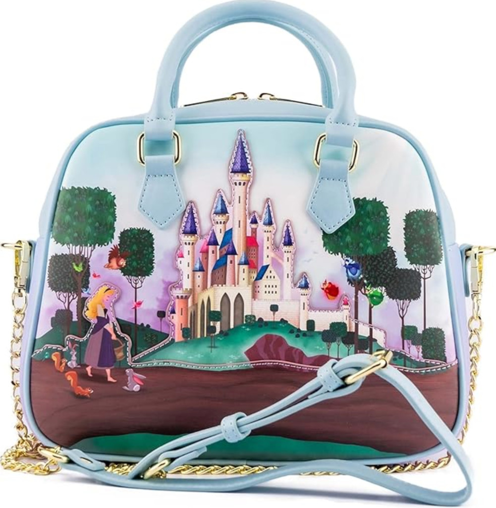 Loungefly Disney Sleeping Beauty Castle Crossbody Bag Purse - New With Tags NWT