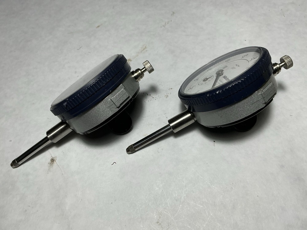 (2) Mitutoyo No. 2416S Dial Indicator