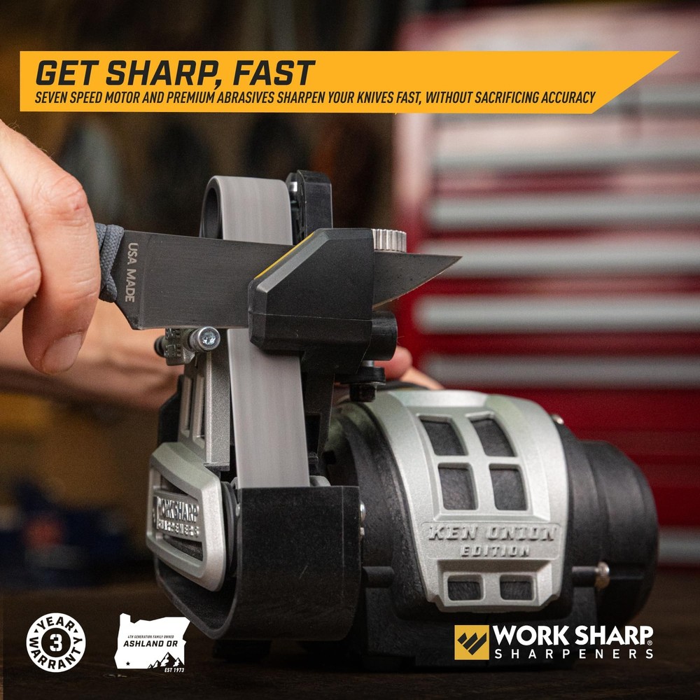 Work Sharp Ken Onion Knife Sharpener Adjustable Sharpening System