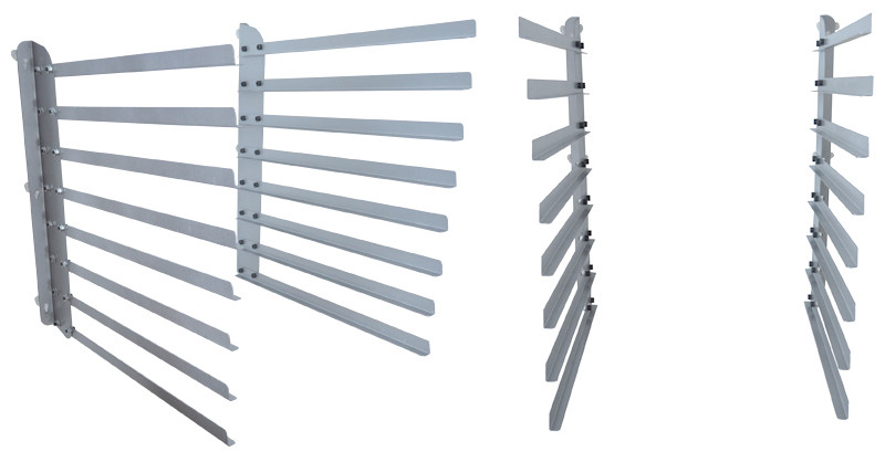 US Shipping! 8-Layer Wall Mounting Screen Frame Holder,Wall Fixed Type 006357