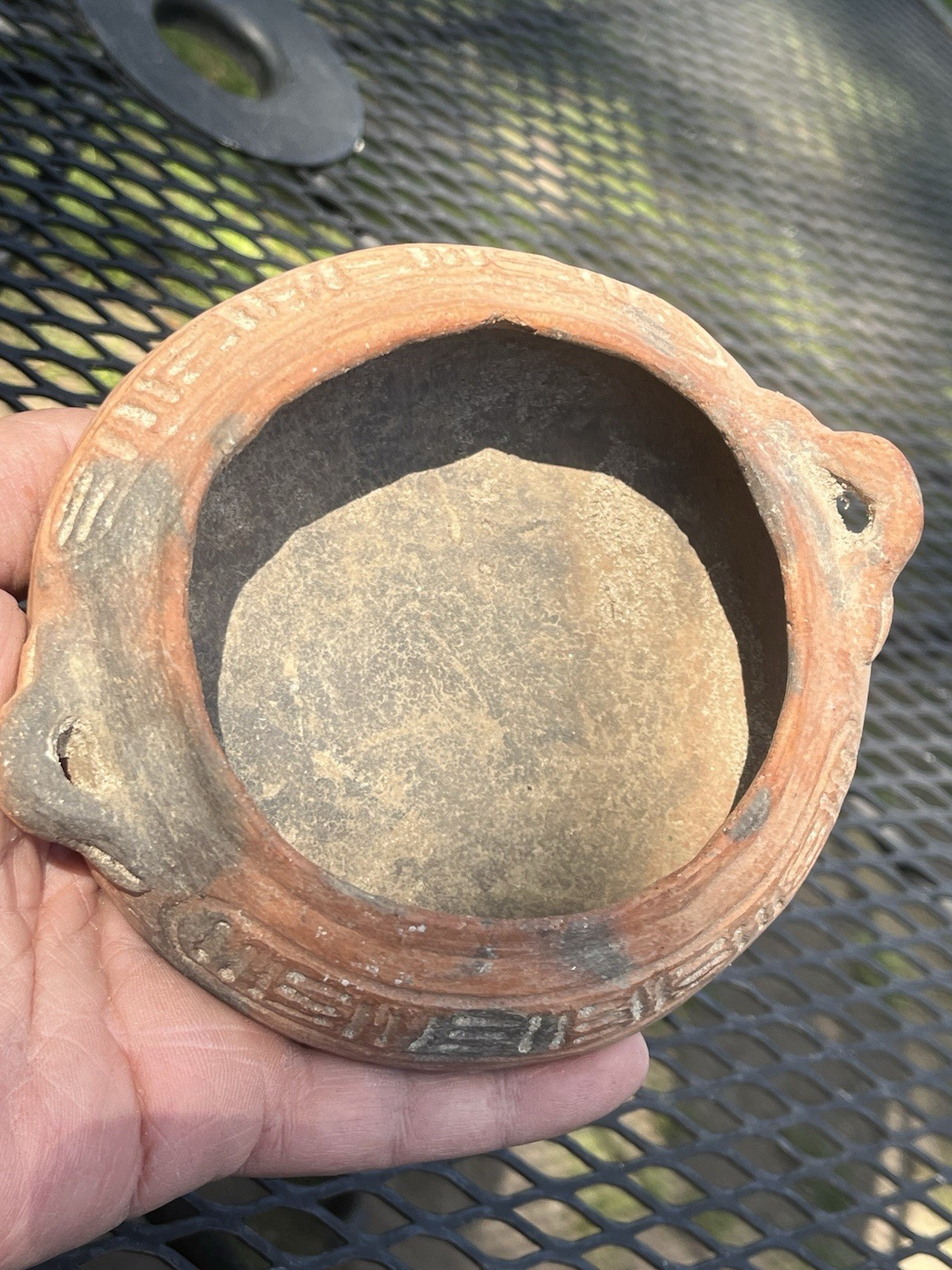 Taino Pottery Bowl PreColumbian Ancient Artifact Arawak Caribe Mayan