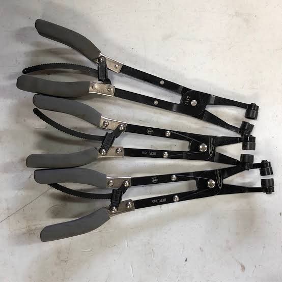 Snap-On Blue Point HCP313 Set of 3 Adjustable Heavy Duty Hose Clamp Pliers Set