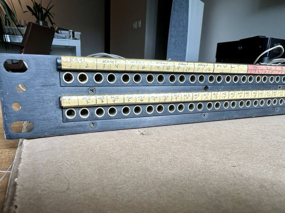 ADC 96 Point TT Audio Patchbays