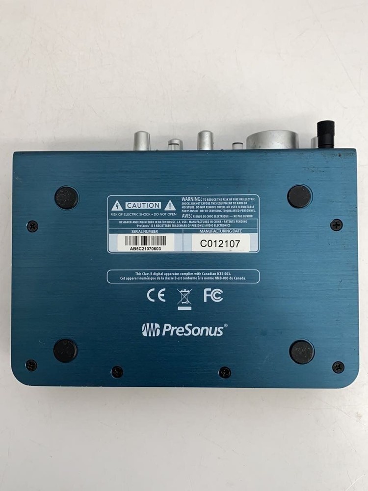 PreSonus Mixer Used