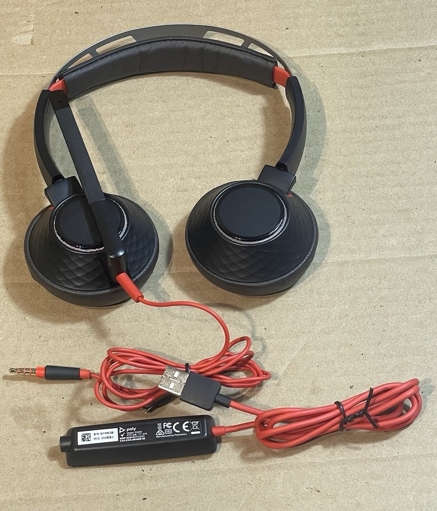 Poly C5210T/C5210  Stereo Headset - Black