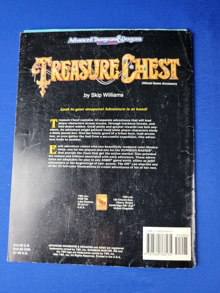 Treasure Chest - AD&D 9426