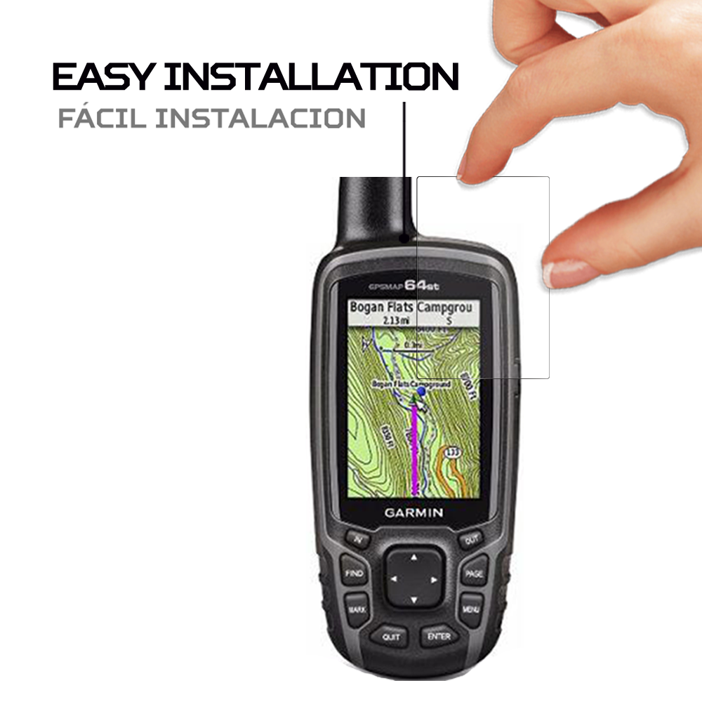 ANTISHOCK Screen protector for Garmin GPSMAP 64st