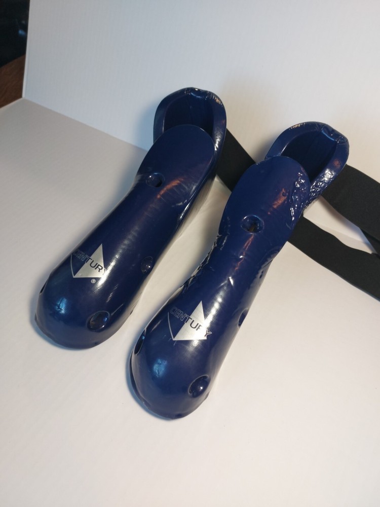 Blue Century Protective Sparing Boot wrap around straps open bottom