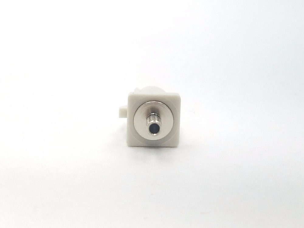 4pcs Auto FAKRA Straight Plug Crimp for RG174 Key Code: B (White)