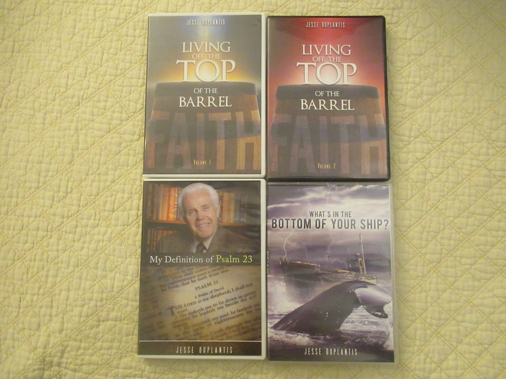 Jesse Duplantis Sermon DVD 4-Set