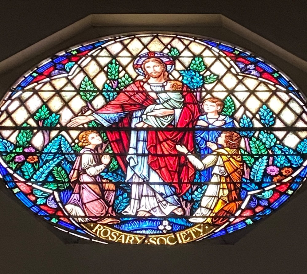 STAINED GLASS WINDOW Henry Keck