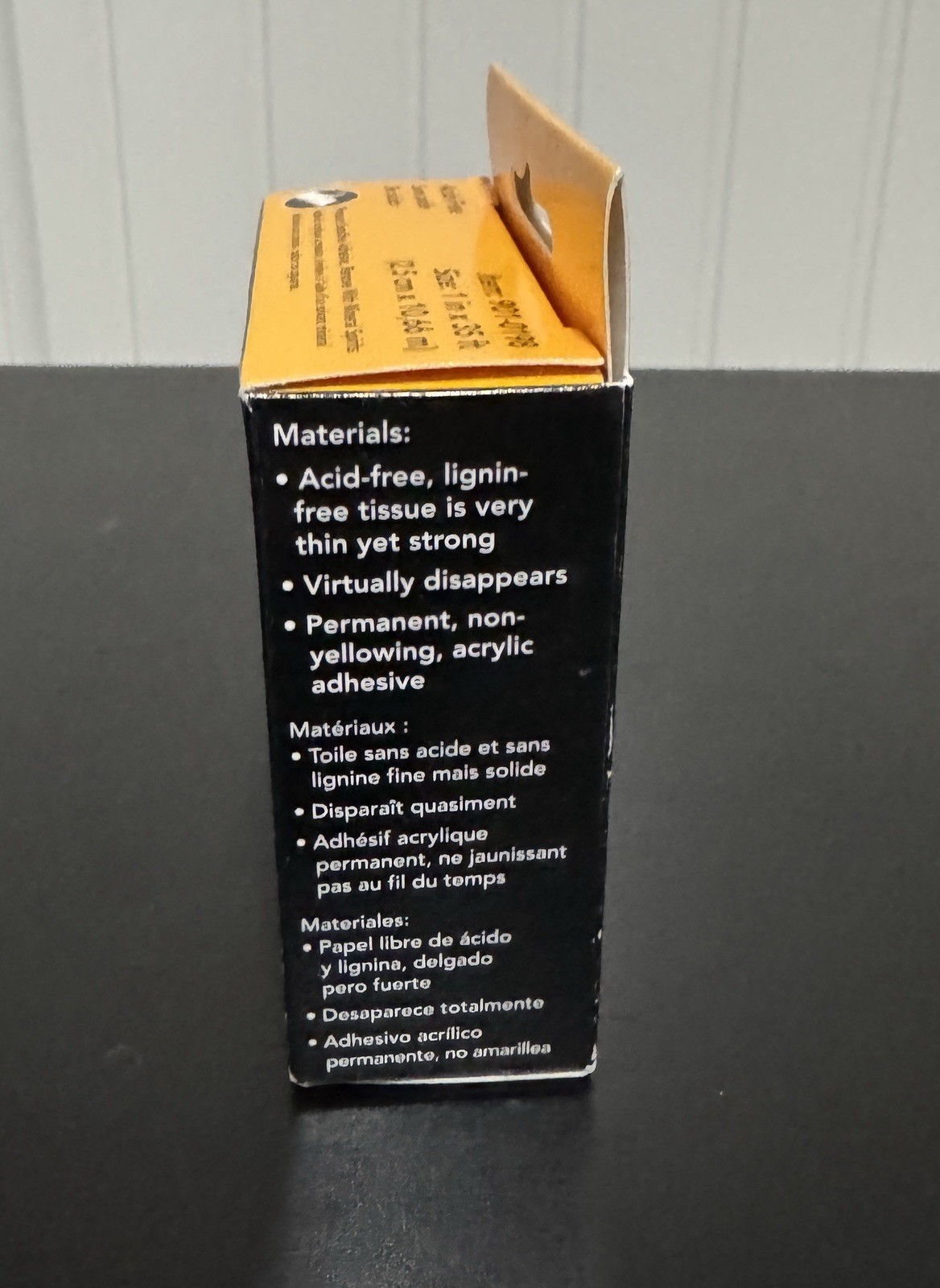 Lineco Archival Document Repair Tape Repairing Paper 1in x 35ft NIB