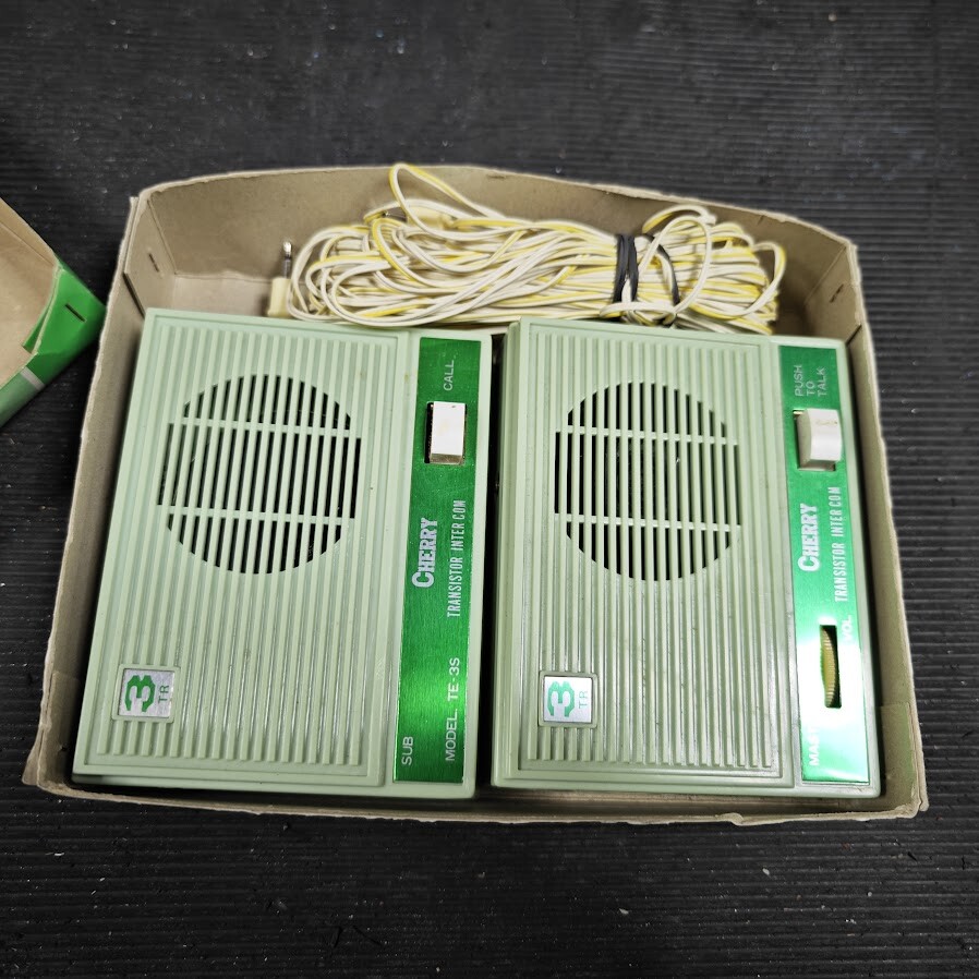 Cherry TE-3S Transistor Intercom - Working, No Accessories