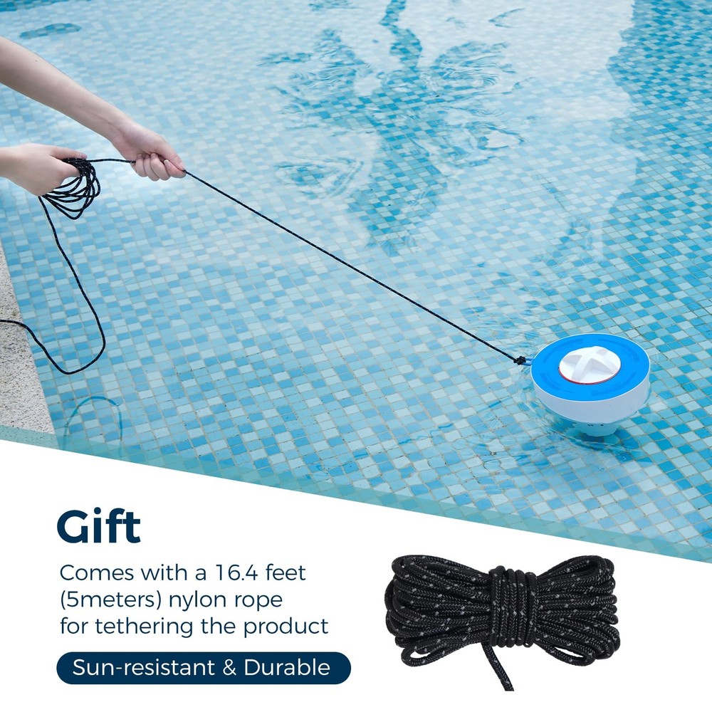 POOL FELLOWS Floating Pool Tablet Dispenser for 3 inch Tablets