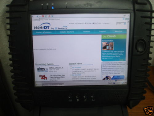 WebDT 366 Digital Tablet