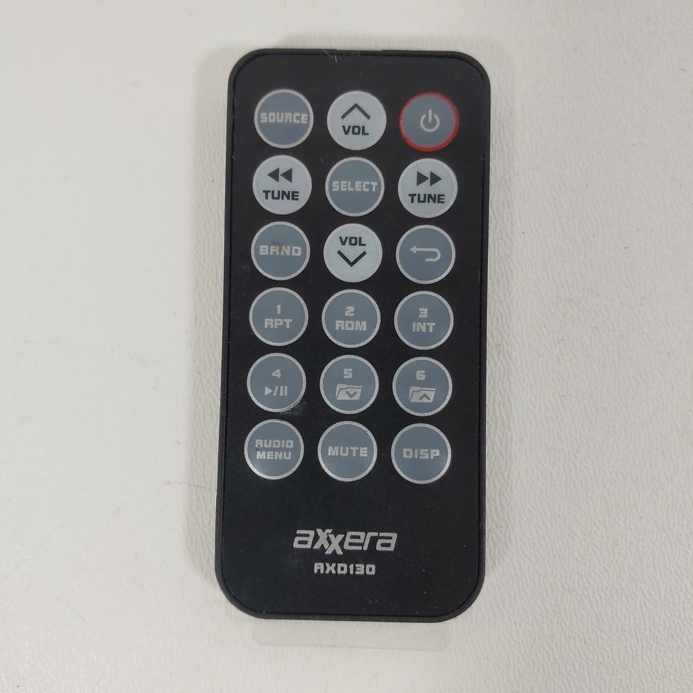 Original Axxera AXD130 Remote Control