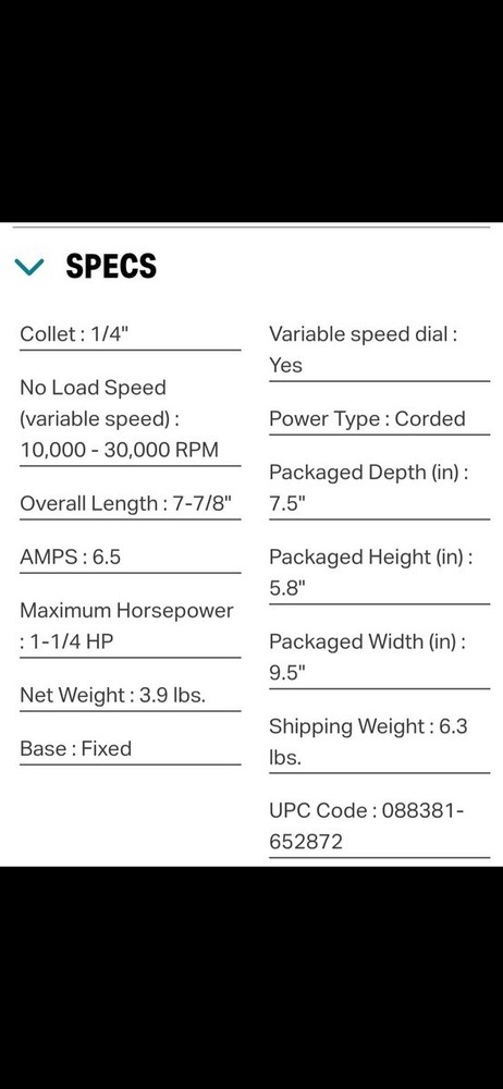 Makita RT0701C 1-1/4 HP Compact Router