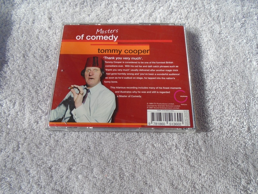 Tommy Cooper - Masters of Comedy CD