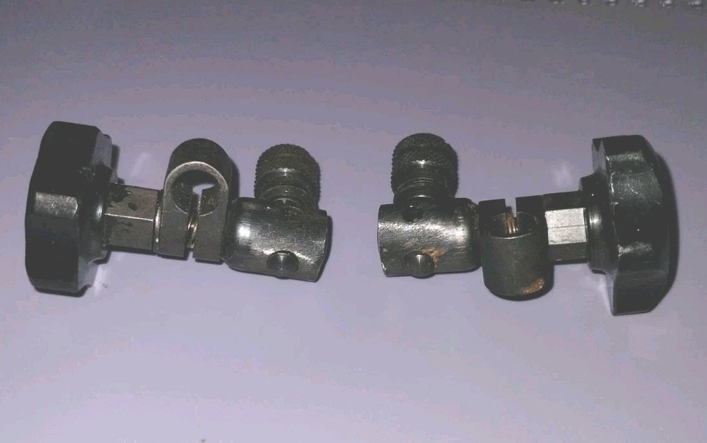 2 DIAL INDICATOR STAND SWIVEL MOUNT BRACKETS MACHINIST TOOLING