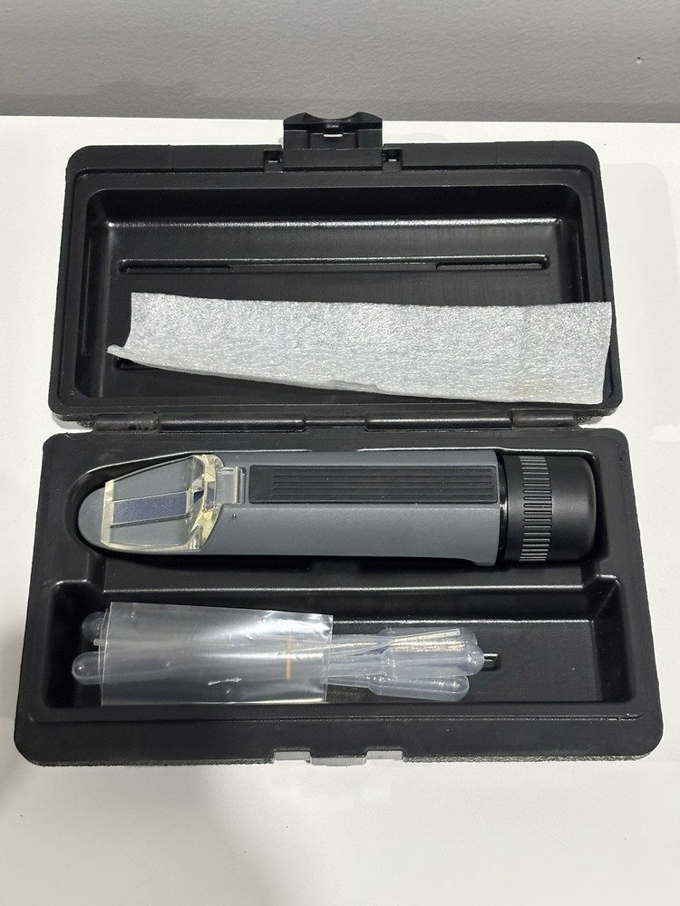 Misco BRX15 High Precision Refractometer w/ Case & Tubes