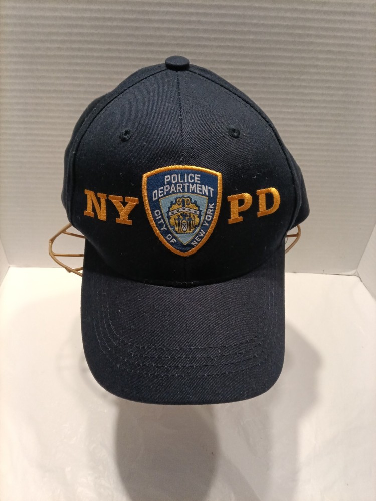 NYPD "New Yorks's Finest" embroidered cap with patch adjustable strapback