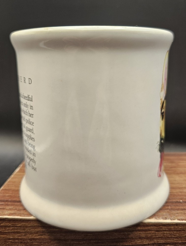 Large Double-sided German Shepherd Ceramic Coffee Mug