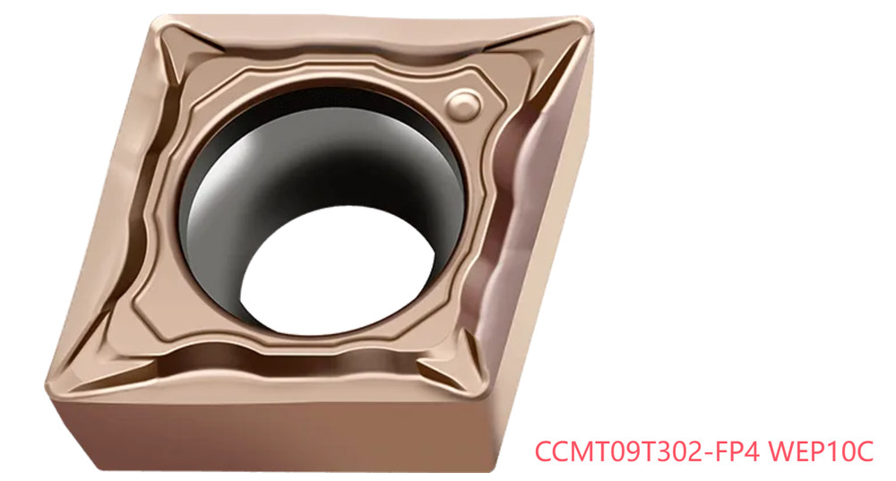 10 PCS  ORIGINAL  INSERTS      CCMT09T302-FP4 WEP10C