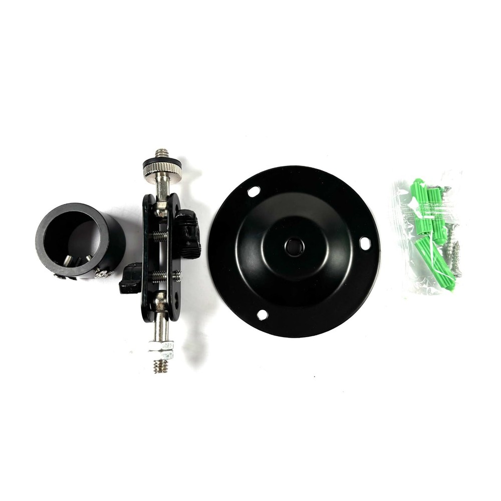 Laser Module Brackets 360-Degree Adjustable Positioning Bracket Black Alumina...