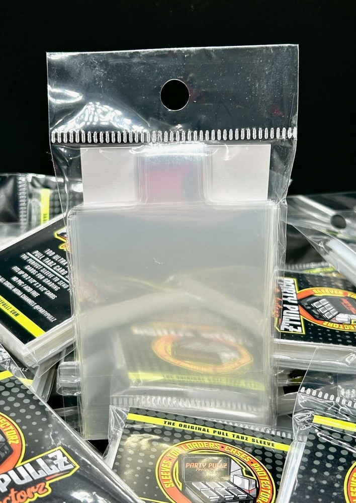 Party Pullz Protectorz Ultra Premium Trading Card Pull Tabz Sleeves Case "40 Pac