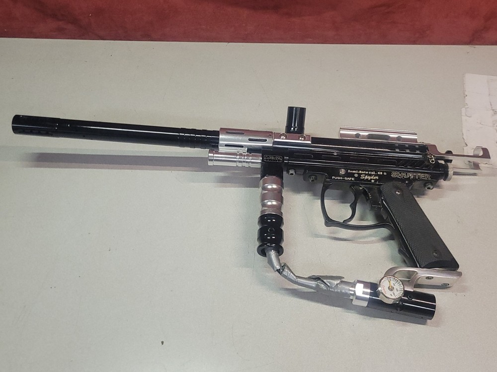 Spyder Paintball Gun Java Edition Semi-Auto .68 Cal Shutter