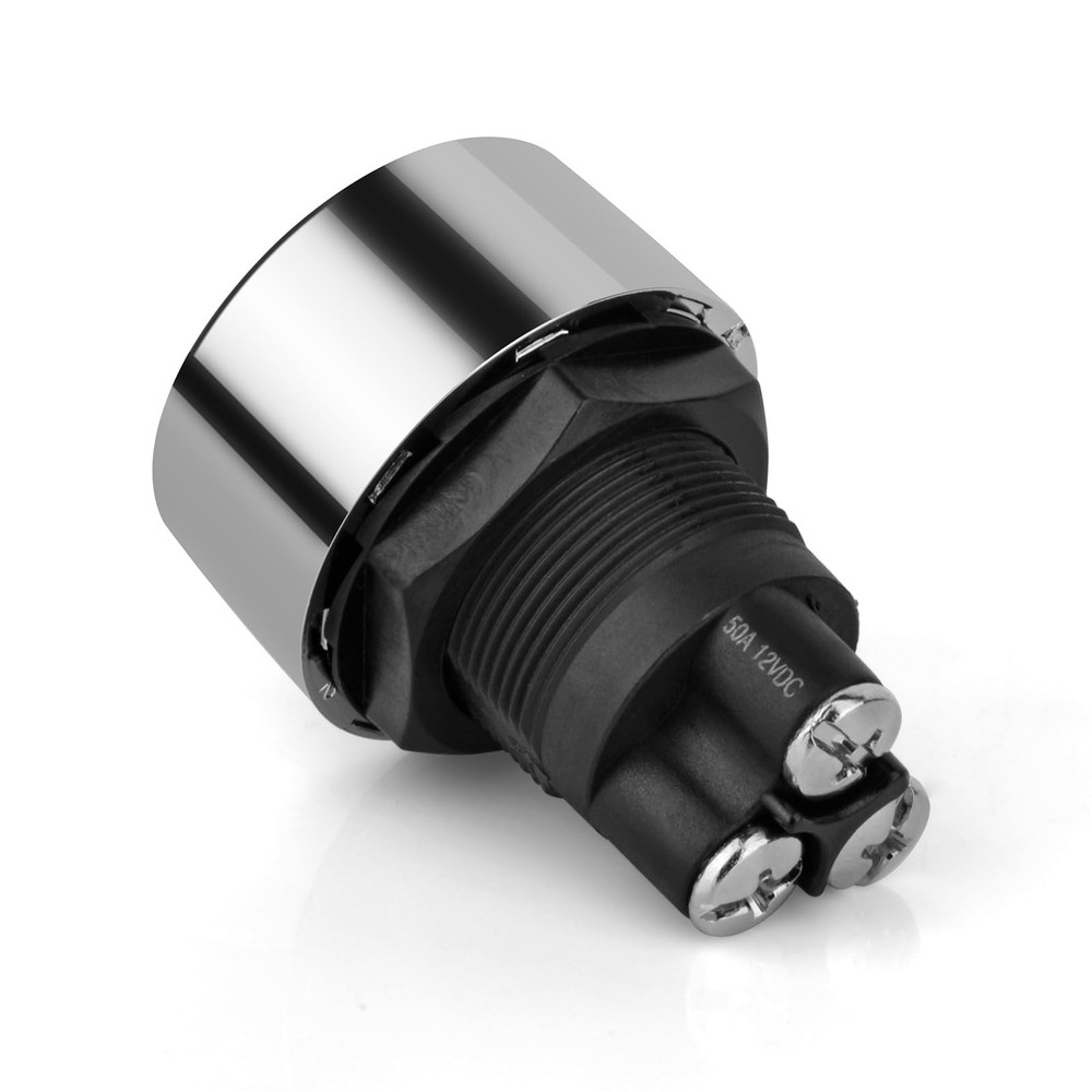 Start Switch 12v DC 50A Blue Car Start Engine Button Stater，Jtron Push Button...