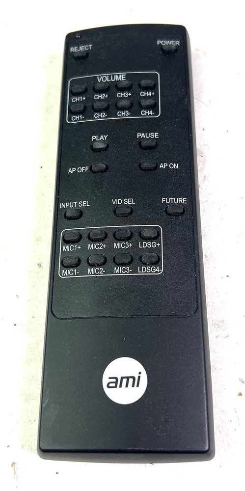 AMI Internet Jukebox Wireless Handheld Remote - No Battery Cover
